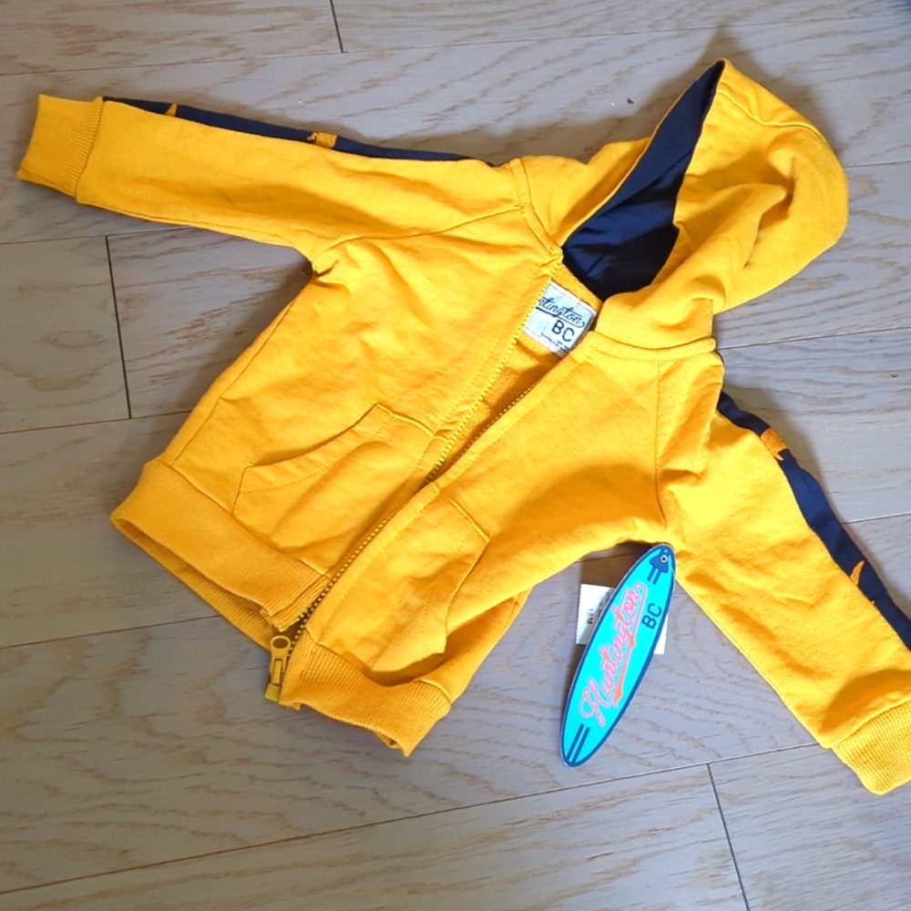 18m dinosaur hooded sweater NWT